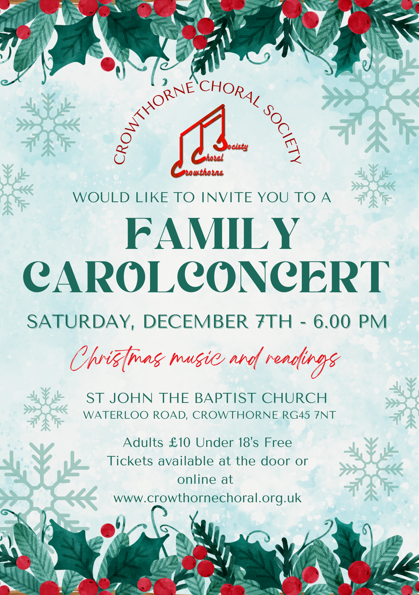 Family Carol Concert