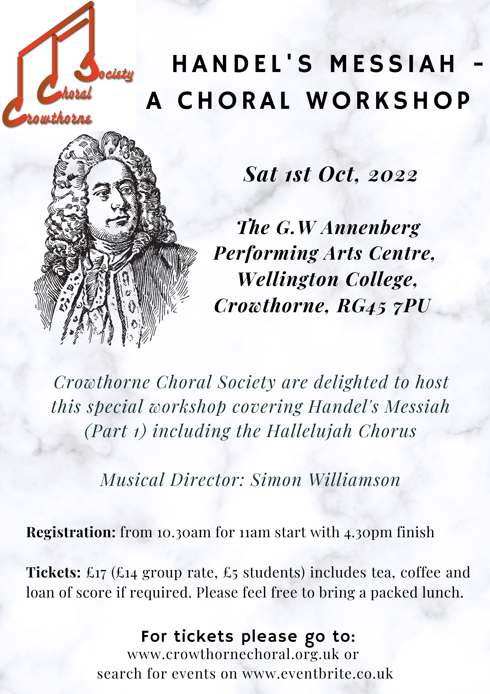 Choral Workshop - Handel’s Messiah